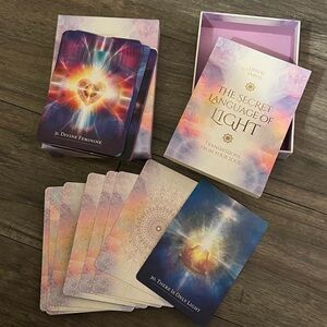 The Secret Language of Light Oracle: Transmissions from your Soul cards tarot